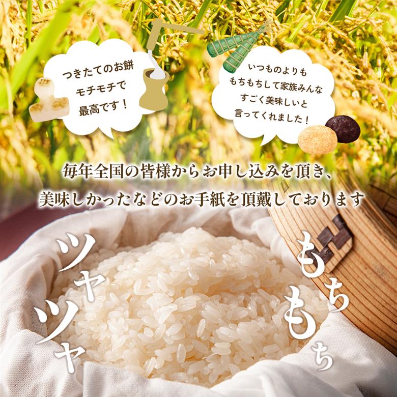 【令和7年】高原さんの  もち米10kg（クレナイ）精米 白米 餅米 餅 お米