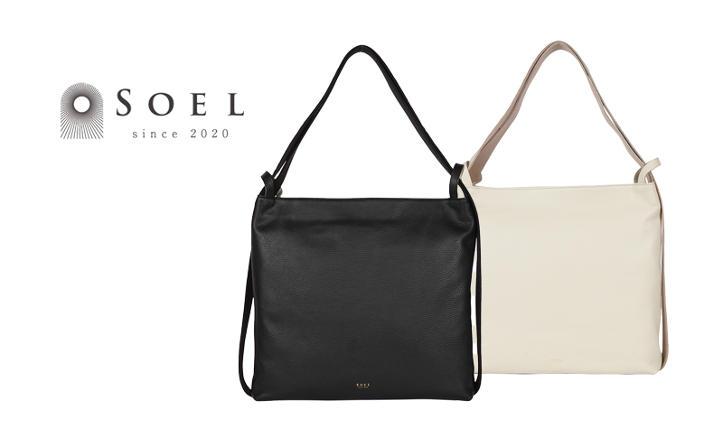[SOEL]A4サイズが横に入る2wayリュック Black リュック 2way イタリアンレザー ショルダーバッグ 撥水 東かがわ