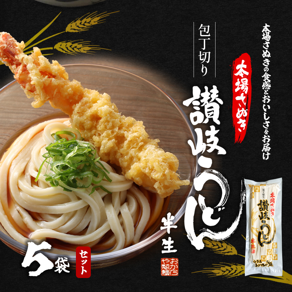 【 小豆島 】おか乃や製麺　讃岐うどん2種・めんつゆ詰合せ　13人前