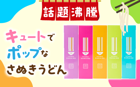 うどんBOX　HANAIRO　10個入|うどん さぬきうどん 讃岐 HANAIRO 花色 キュート かわいい おしゃれ お土産 話題沸騰 ギフト コシ 伝統 半生 香川 三木町|_mk041-003