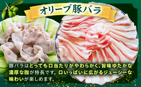 しゃぶまる特製　オリーブ豚バラスライス　しゃぶしゃぶ用　　15kg(500g×30)|肉 豚肉 オリーブ豚 バラ ジューシー 三枚肉 鍋 しゃぶしゃぶ 冷しゃぶ とろける 濃厚 冷凍 香川県 三木町 おすすめ|_mk146-053