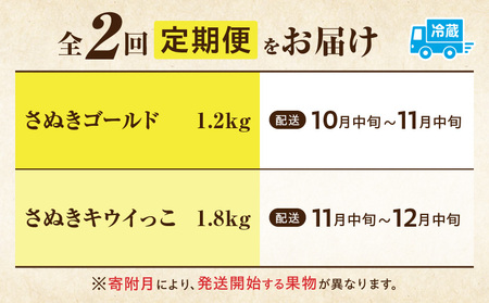 季節の恵み2回定期便I | 果物 定期便 旬の果物 旬のフルーツ フルーツ 旬の定期便 果物定期便 旬の果物定期便 デザート スイーツ ご褒美 贈答 贈り物 ギフト キウイ キウイフルーツ ゴールドキウイ フルーツ定期便 香川県 三木町 |_mk165-t009