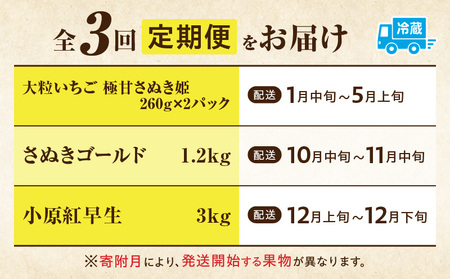 季節の恵み3回定期便L | 果物 フルーツ 青果 青果物 デザート スイーツ 果実 旬 季節 旬の果物 季節の果物 生鮮食品 生鮮 贈答 贈り物 ギフト プレゼント おすそ分け お祝い 内祝い ご褒美 人気 グルメ お取り寄せ 特産品 特産 国産 香川県 三木町 |_mk165-t043