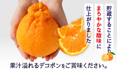 貯蔵デコポン約5kg(12～24玉)【香川県共通返礼品】 | デコポン 甘い 酸味 柑橘 柑橘系 オレンジ 果物 フルーツ 青果 デザート おすすめ 取り寄せ 香川県 三木町 |_mk006-043