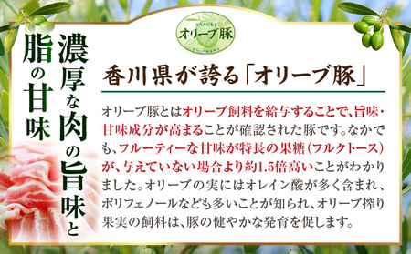 しゃぶまる特製　オリーブ豚バラスライス　しゃぶしゃぶ用　　2kg(500g×4)| 肉 豚肉 オリーブ豚 バラ ジューシー 三枚肉 鍋 しゃぶしゃぶ 冷しゃぶ とろける 濃厚 冷凍 香川県 三木町 おすすめ |_mk146-048