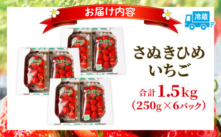 三木町地域いちご部会「さぬきひめ」1.5kg |いちご 苺 イチゴ さぬき姫 さぬきひめ 希少 甘い スイーツ ストロベリー 冷蔵 1kg以上 旬 果物 フルーツ 青果物 香川県  香川県オリジナルデザート おすすめ|_mk006-012