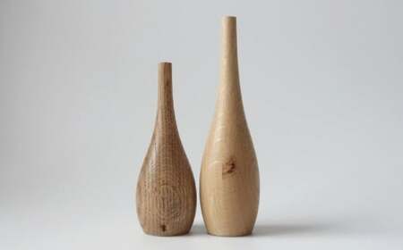 【訳あり】木製眼鏡スタンド　節あり　(お任せ2点セット） | メガネスタンド 眼鏡スタンド スタンド 木製 インテリア 室内 置物 雑貨 オーク材 自然塗料 指輪スタンド おしゃれ シンプル 香川県 三木町 |_mk113-011