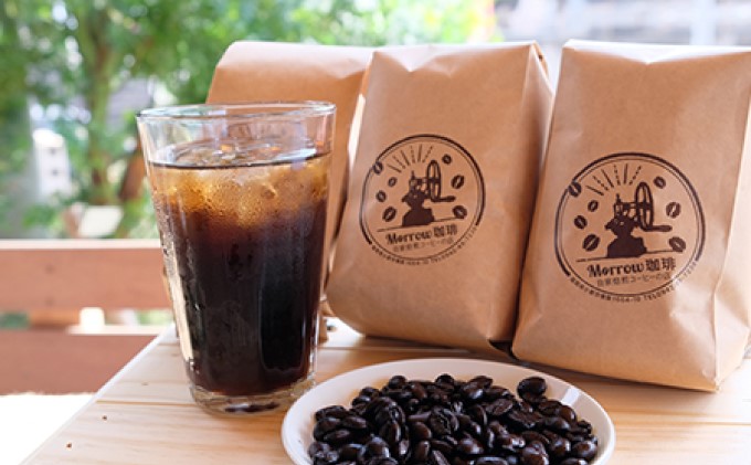 定期便 12ヶ月 元珈琲嫌いの店長が送る 季節の珈琲 （粉） ブレンド＆ストレート 各200g ポスト投函 珈琲 コーヒー 12回 お楽しみ Morrow珈琲