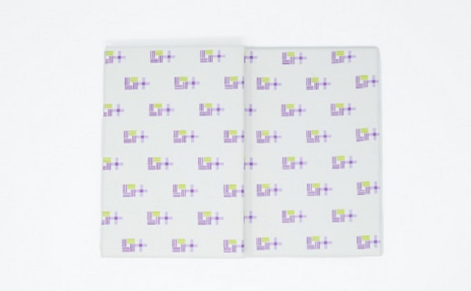 御朱印帳 パープル×ピスタチオ 叶えたい願いにそっと寄り添う 叶え星文様 御朱印 御朱印入れ