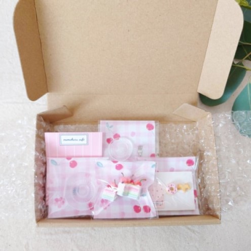 インテリア 本物そっくり！かわいい ミニチュア ケーキ屋さん セット 雑貨