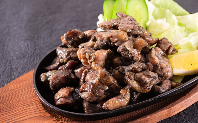 鶏肉 はかた地どり 炭火焼 セット 500g (100g×5p)  地鶏 鳥肉 博多 肉 ※配送不可：離島