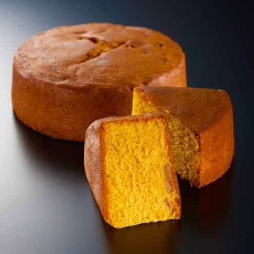 ケーキ 「0」番ホーム午後13:03発 はるだから… 花咲き りんごケーキ 直径約13cm パウンドケーキ