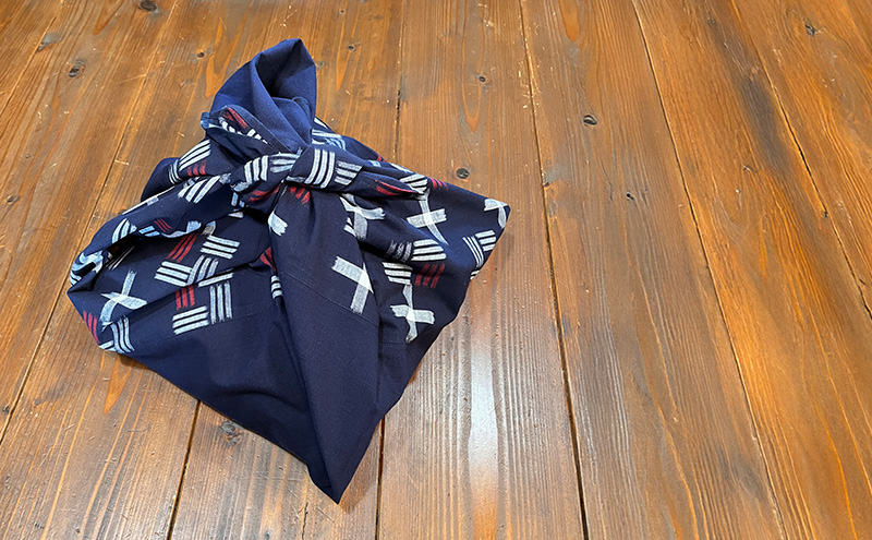 風呂敷 叶模様の風呂敷 大サイズ(赤) ふろしき スカーフ ひざ掛け 小郡市 福岡