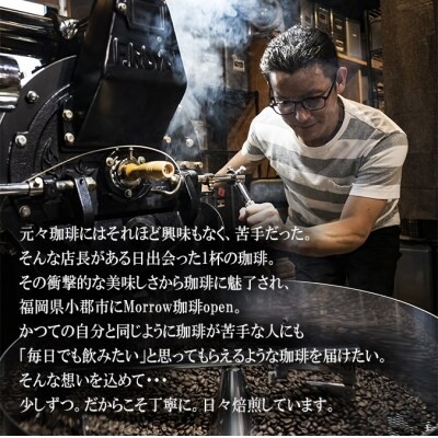 コーヒー 自家焙煎 Morrow珈琲 “黄金のバランス” ブルーマウンテン 【大】2種 各200g 粉