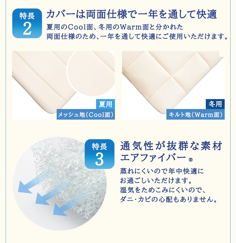 エアウィーヴ 02 シングル 寝具 マットレストッパー マットレスパット マットレス コンパクト オールシーズン対応 ぐっすり ホテル 安眠 快眠 健康 高反発 高品質 腰 肩 熟睡 寝心地 新生活 洗える 洗濯可 送料無料 体圧分散 大人気 妊婦 赤ちゃん