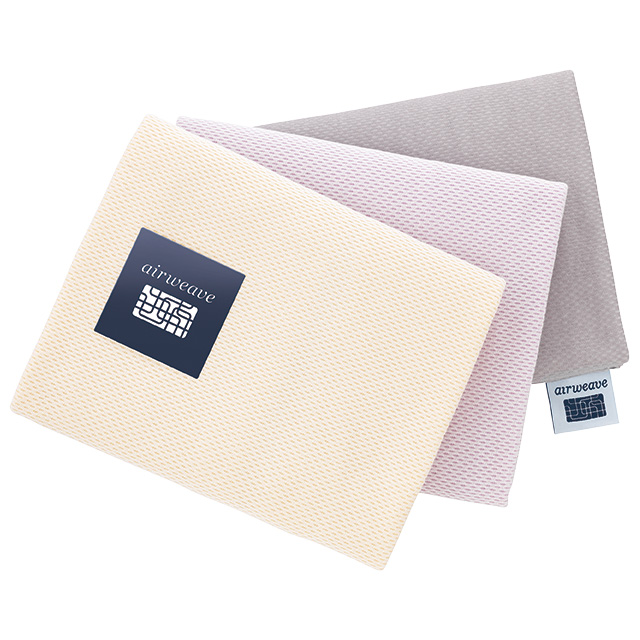 【大刀洗町限定】エアウィーヴ 01 セミダブル × ピロー スタンダード 4点セット（シーツ・ピローケース付き）グレー