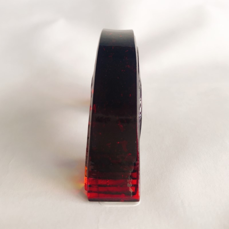 ガラス 虹のオブジェ 《ガラス製・ビビッド・M》 インテリア