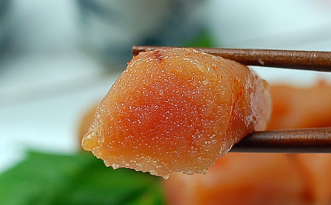 明太子 無着色 辛子明太子 450g 1本物 化粧箱 包装紙付 配送不可 離島 魚貝類 魚卵 海の幸 贈答用 秘伝のたれ 熟成 コク 一本物明太子