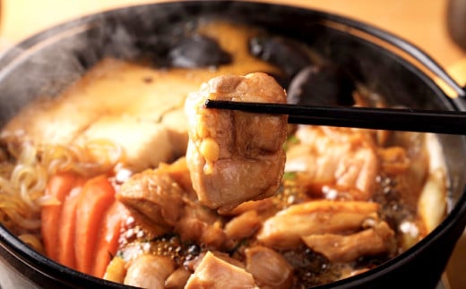 はかた地どり とりすき セット 総重量800g