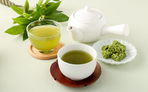 中山吉祥園 八女茶 3種セット 【 水出し ・ 朝露 ・ 抹茶クランチ 】