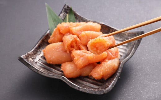 発色剤不使用! 美美粒 無着色 明太子 【上製切子】 合計約1.2kg