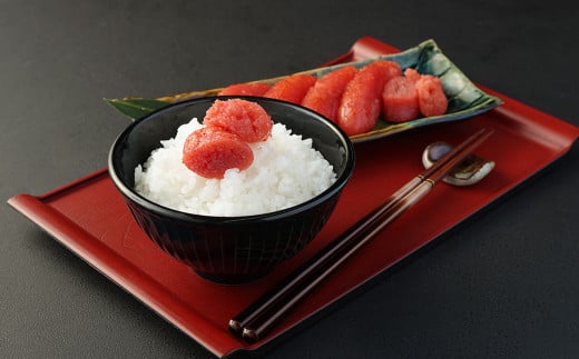 【S-200】 辛子明太子 上切子 200g (スリーブ入り)