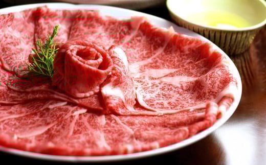 【6回定期便】博多和牛 ザブトンと肩ロース芯スライス しゃぶしゃぶ・すき焼き用