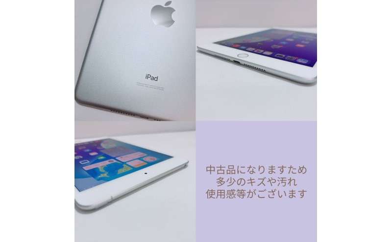 iPad mini 第5世代 64GB Cellular + Wi-Fiモデル シルバー 中古