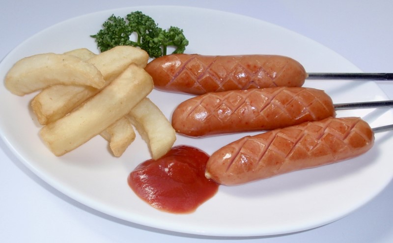 激辛 粗挽き ソーセージ 500g×2