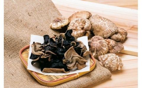山の幸詰合B（乾し椎茸どんこ50g×3袋、黒きくらげ40g×3袋）＜106-008_7＞