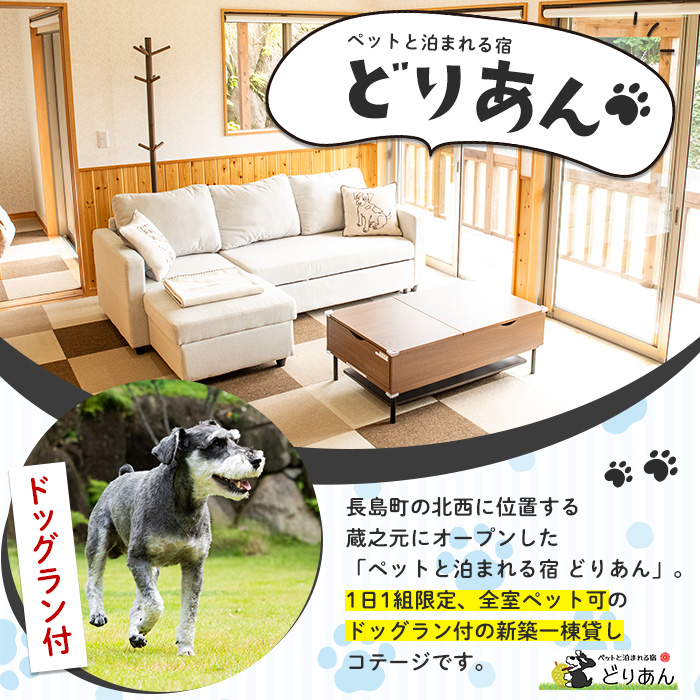 ペットと泊まれる宿 どりあん宿泊券(1泊・2名様宿泊券)【ペットと泊まれる宿 どりあん】_durian-7018