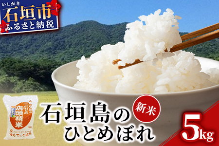 新米 石垣島のひとめぼれ 5kg AE-3-1