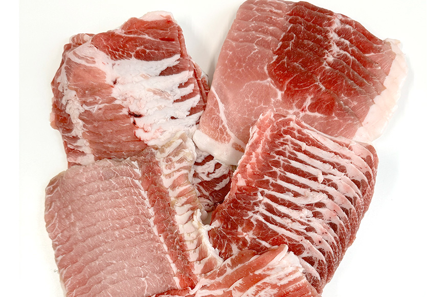 キビまる豚【しゃぶしゃぶ用】アラカルト 約4.4kgセット 67-10