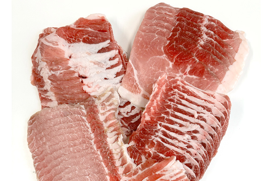 【沖縄県ブランド豚】『キビまる豚』豚肉の詰め合わせ5種セット1kg（小分け） 67-7