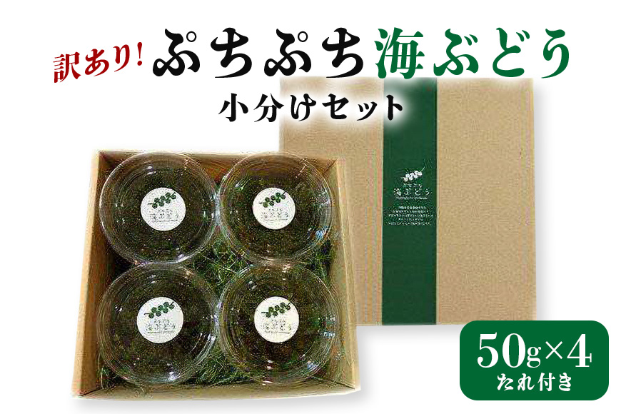 【訳あり】ぷちぷち海ぶどう小分けセット